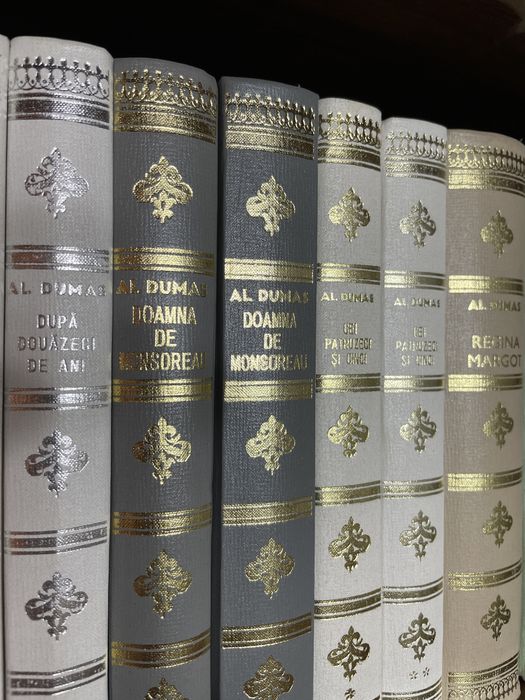Colectie carti Alexandru Dumas lux