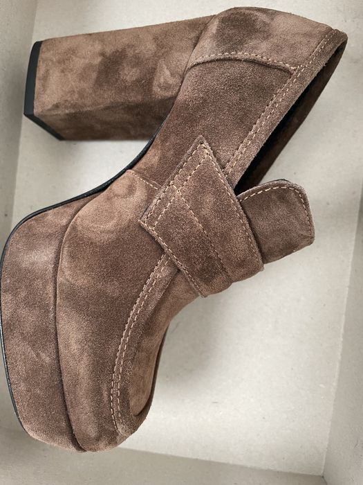 Pantofi noi, de toamna, piele naturala intoarsa, masura 33