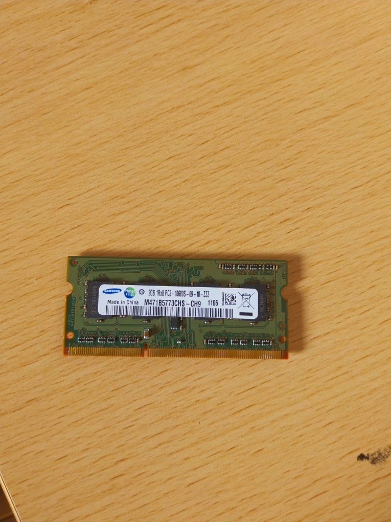 Vând Rami Laptop DDR3 1333MHz 2GB