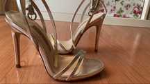 Sandale argintii Zara 35
