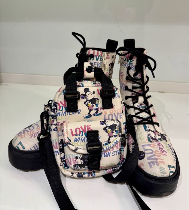 Кубинки и чантичка за момиче ZARA