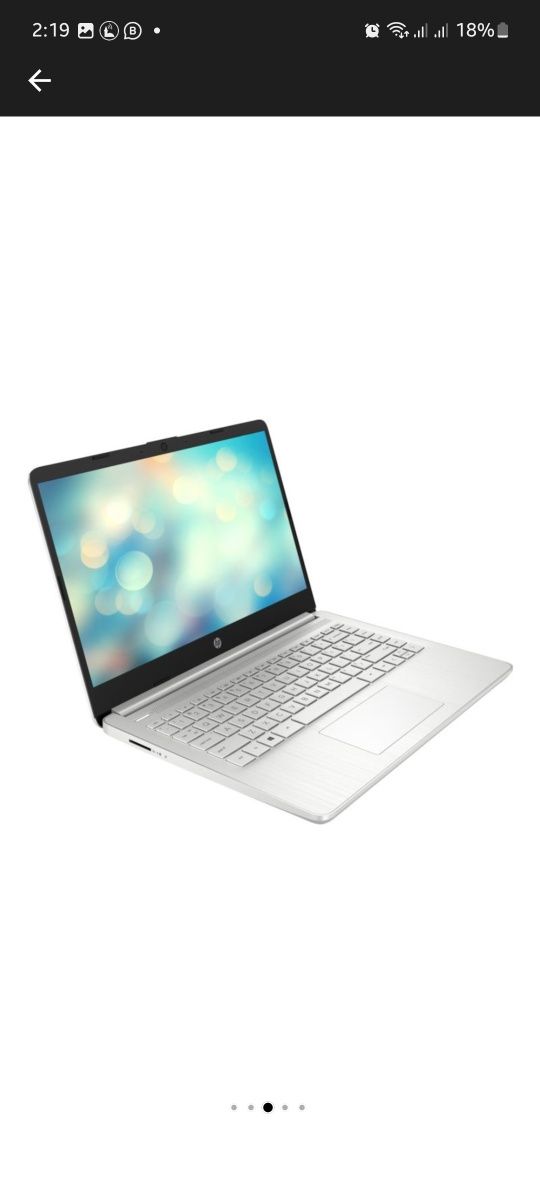 HP laptop Ryzen 5 4500U Nouă