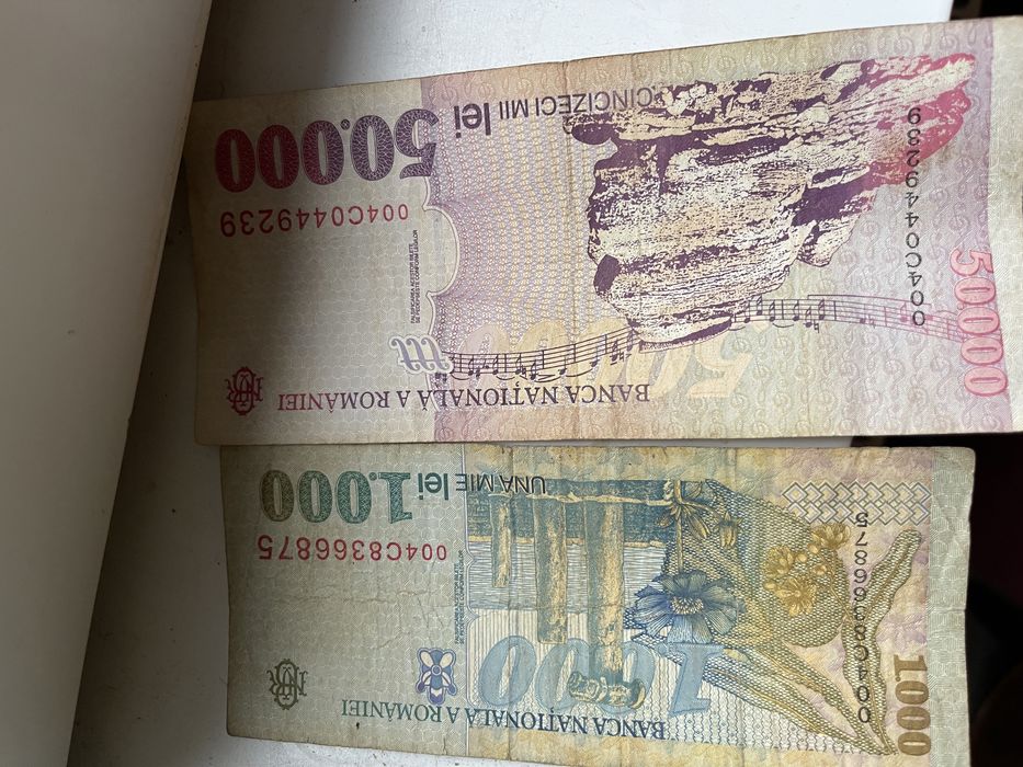 Bancnote vechi romanesti si straine