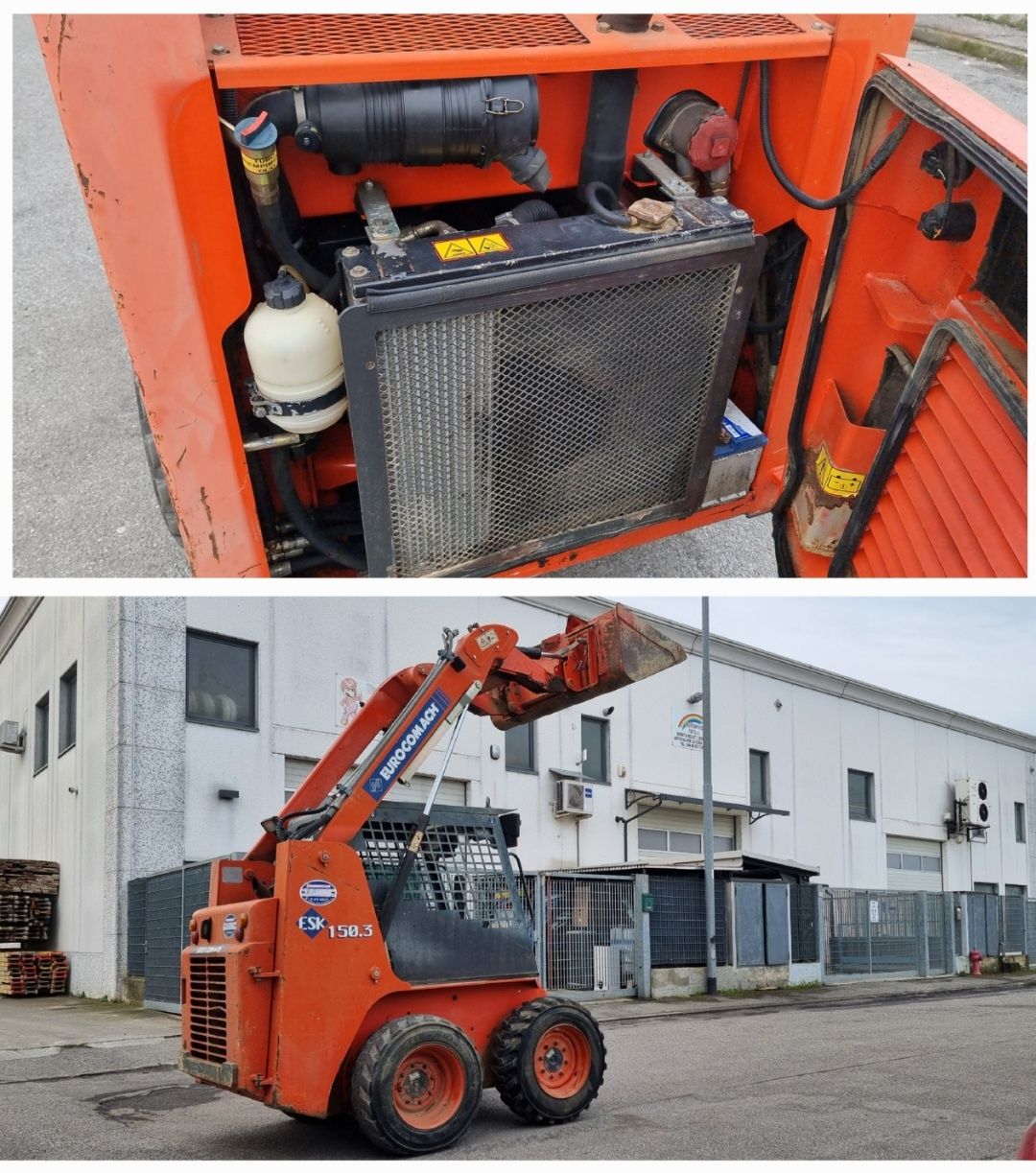 Miniîncarcător GEHL 3635 la 1020 ore ORIGINALE  mini încărcător