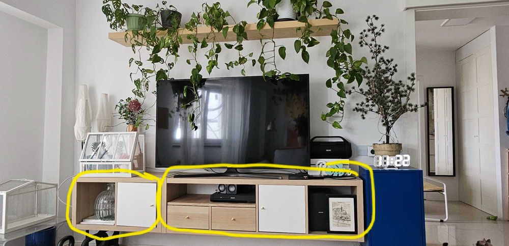 Comoda TV Ikea Kallax