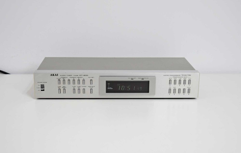 Akai DT-200, Audio timer, ceas