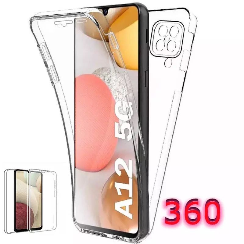 Husa 360 Plastic Fata Spate Hard Case Clear - Samsung A52/A53/A54/A55