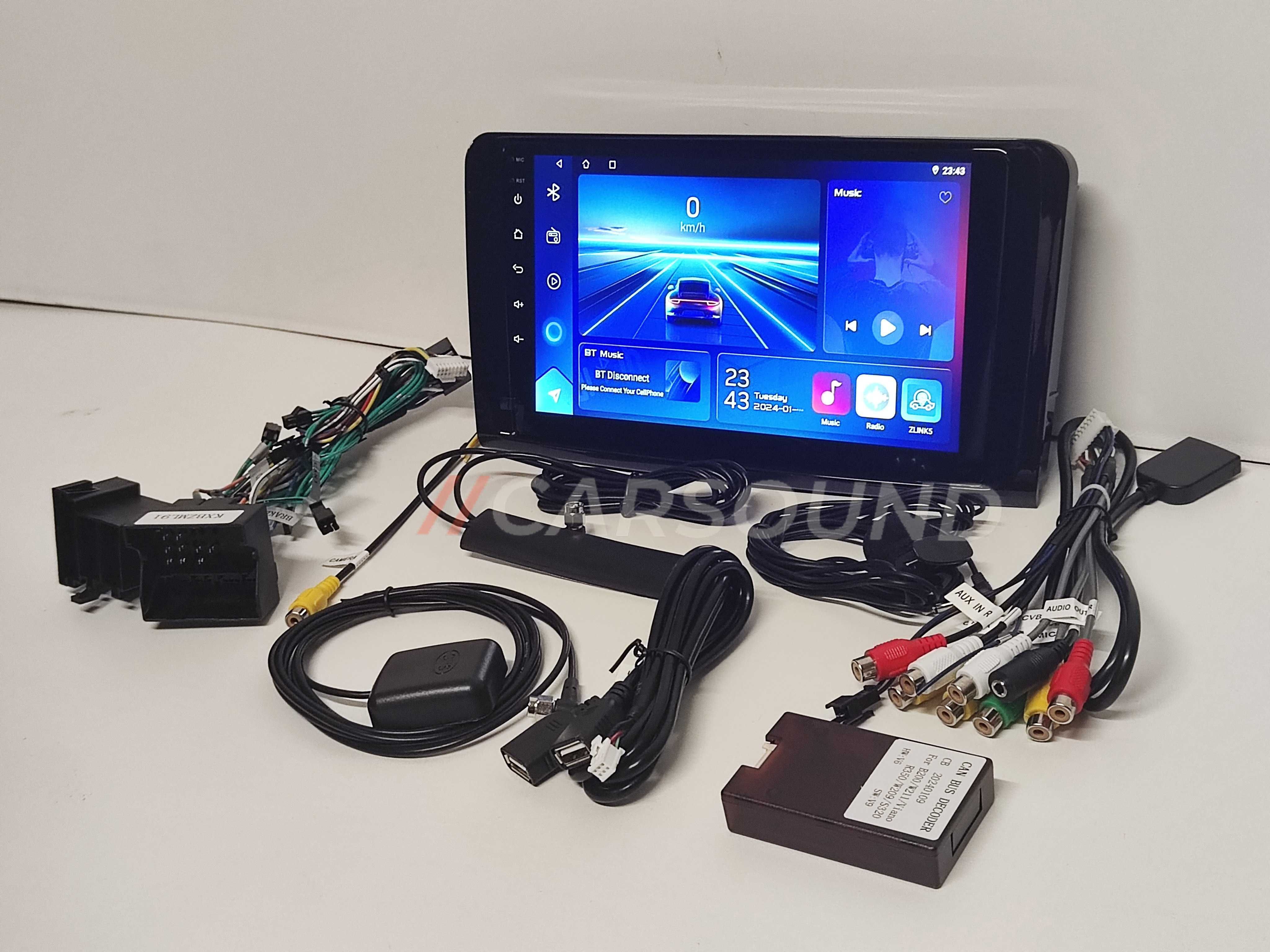 Mercedes ML W164 - 9" Мултимедия Android 14 Мерцедес Навигация Андроид