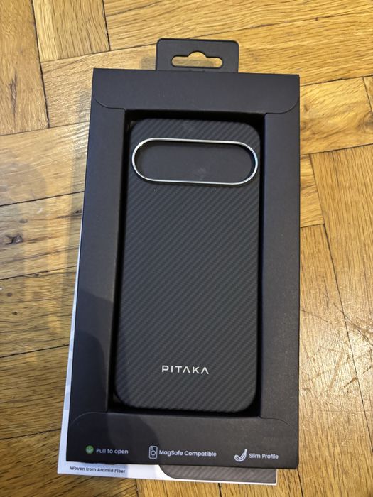 Калъф MagEZ 5 Pitaka от арамидни влакна за Google Pixel 9 и 9 Pro