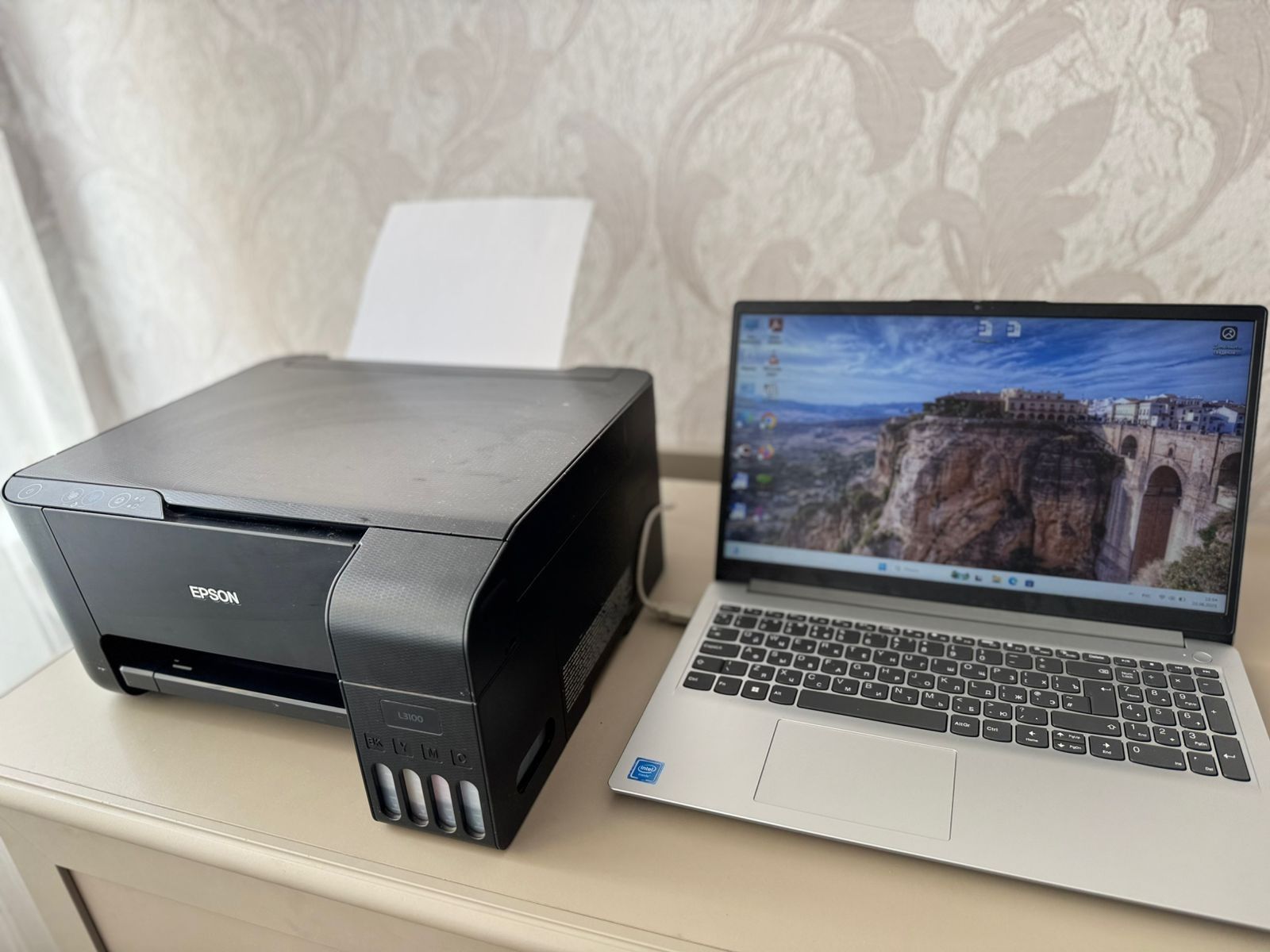 EPSON 3100 принтер  3в1