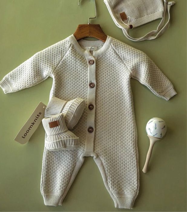 Loomknits детский комбинезон без пледа и шапки