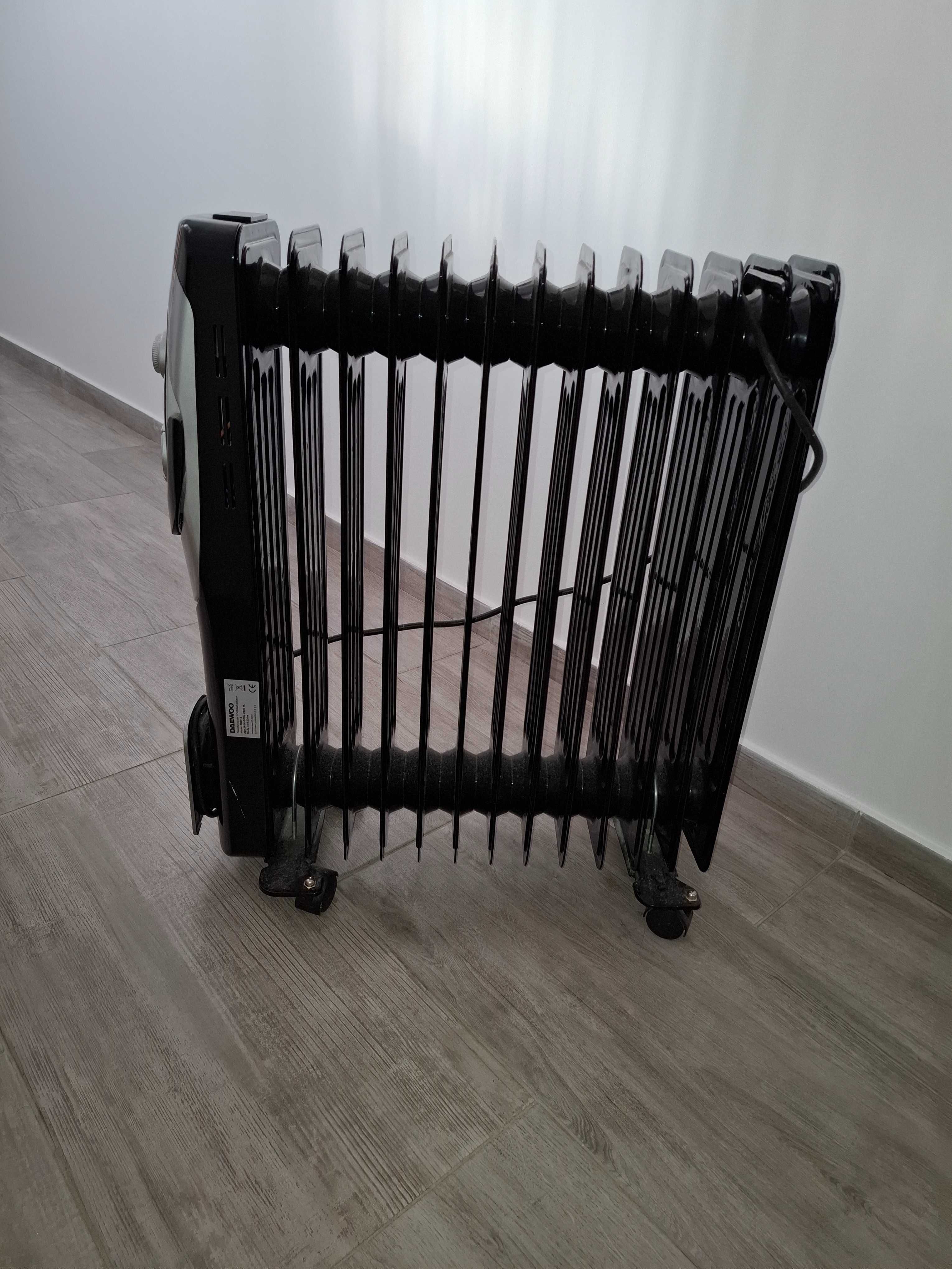 Calorifer electric negru