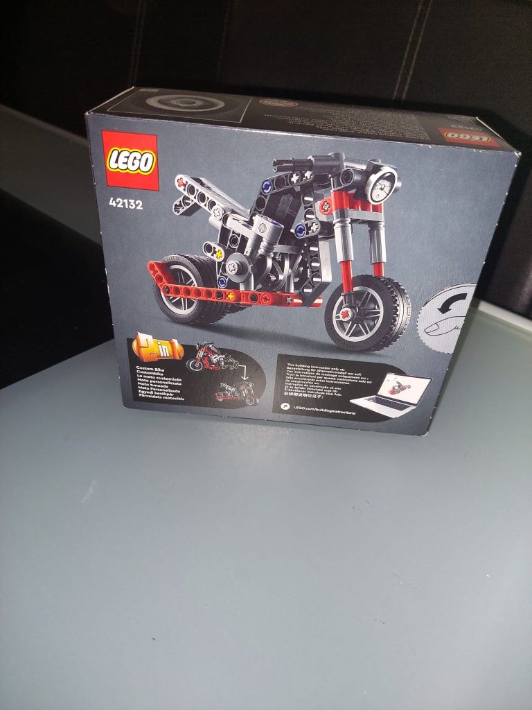 SetMotocicleta -  Constructie Lego Technic - Motocicleta 2 in 1