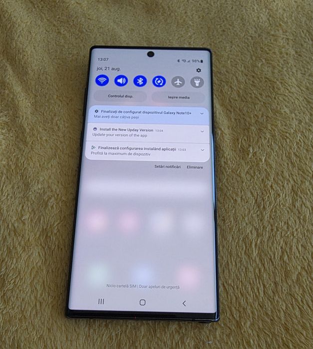 Vand SAMSUNG Note 10 Plus 256 GB