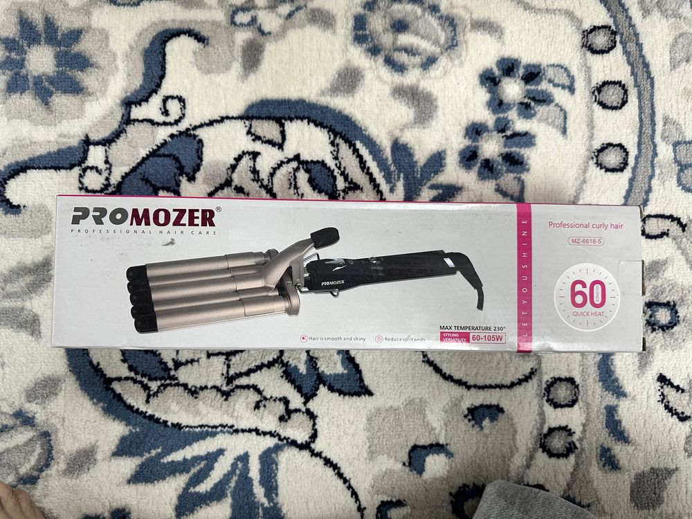Плойка для голивудской волны профессиональная ProMozer MZ 6618-5