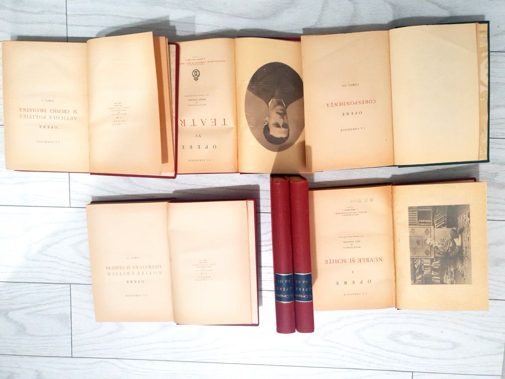 Colectia Caragiale Opere, Completa, 7 vol,Cioculescu,Zarifopol