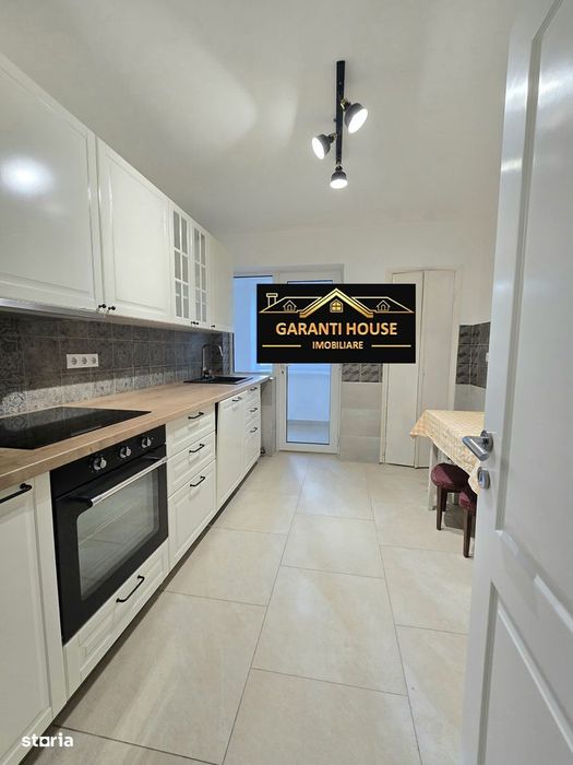 Republicii, apartament cu 3 camere, garaj sub bloc, mobilat, 500€/Luna