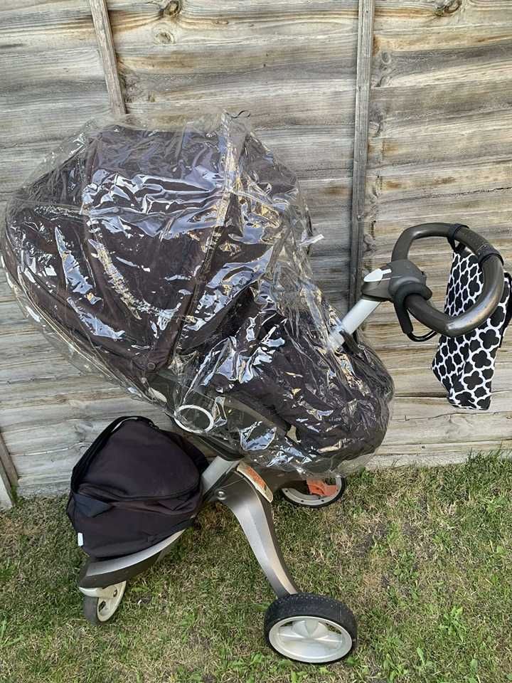 Stokke xplory v3 v4 stroler Seat , sezut Gri melange