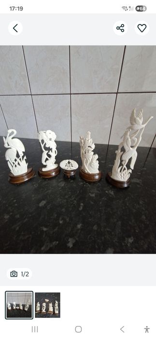 Statuete din os, din Albania