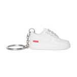 Breloc Nike Air Force 1 Low x Supreme White