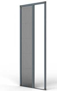 Плисиран Комарник-Премиум качество -Готов без пробиване за 5 секунди .