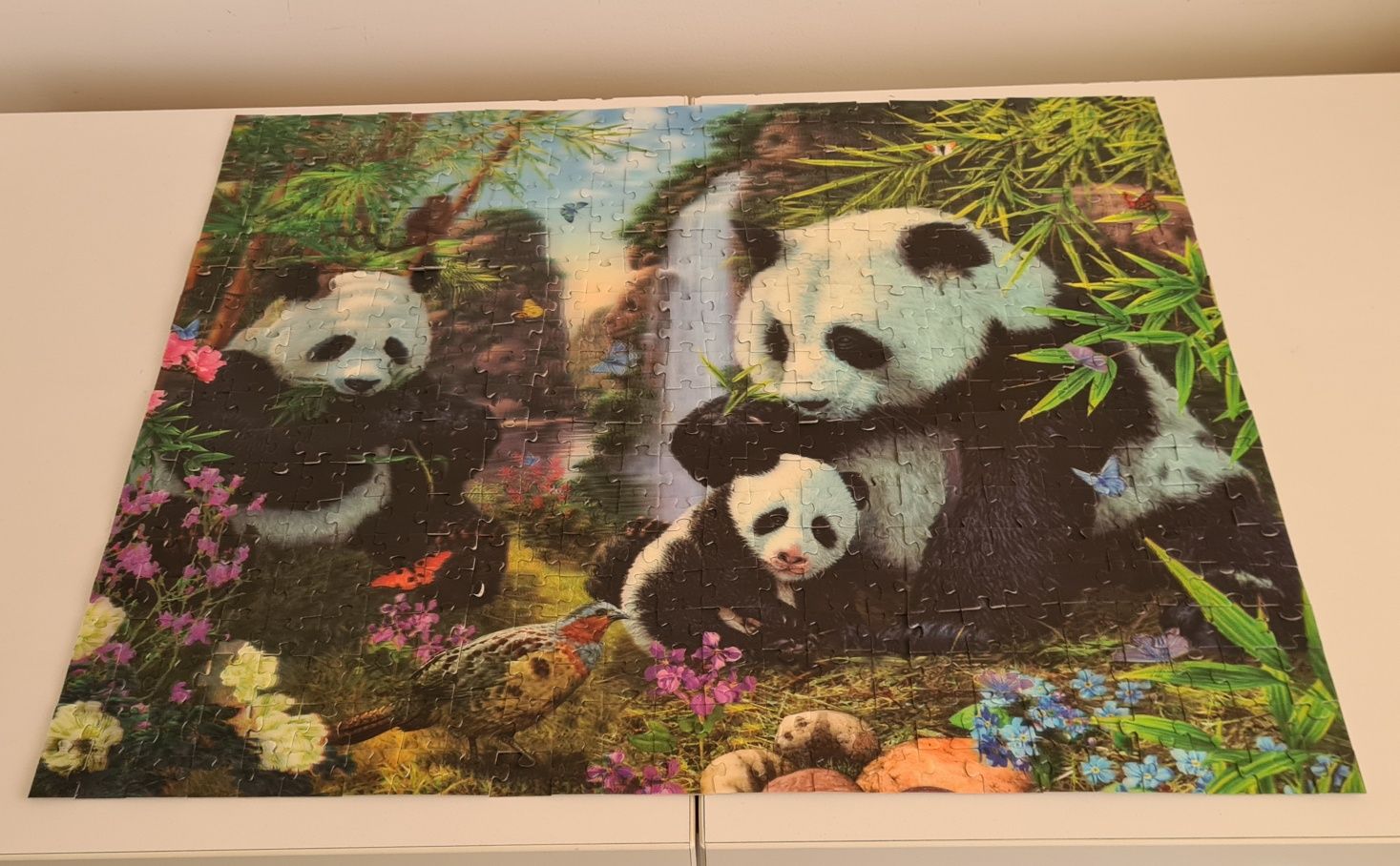 Puzzle Panda 3D 500 piese