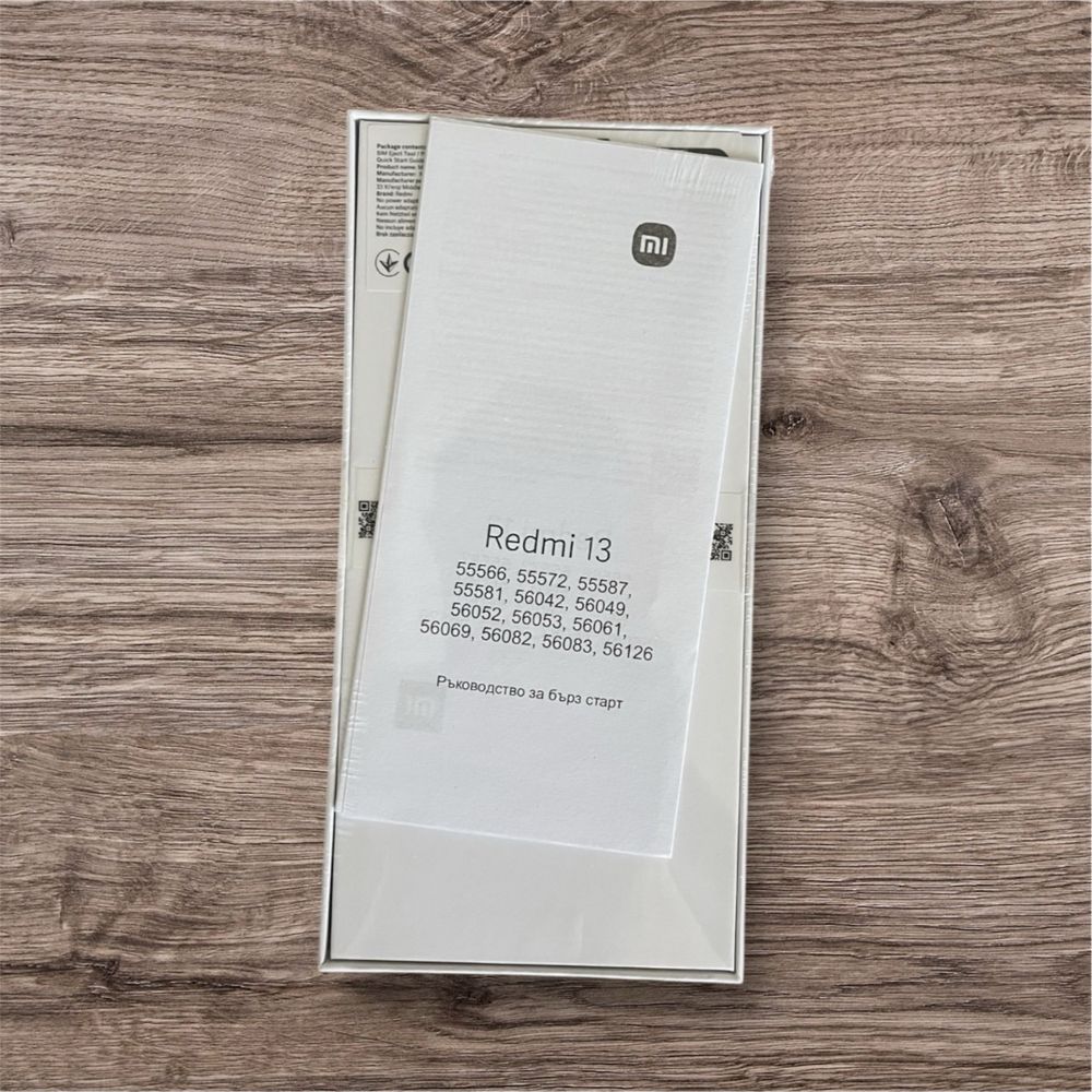 НОВ Неразопакован Смартфон Xiaomi - Redmi 13, 6.79'', 6GB/128GB