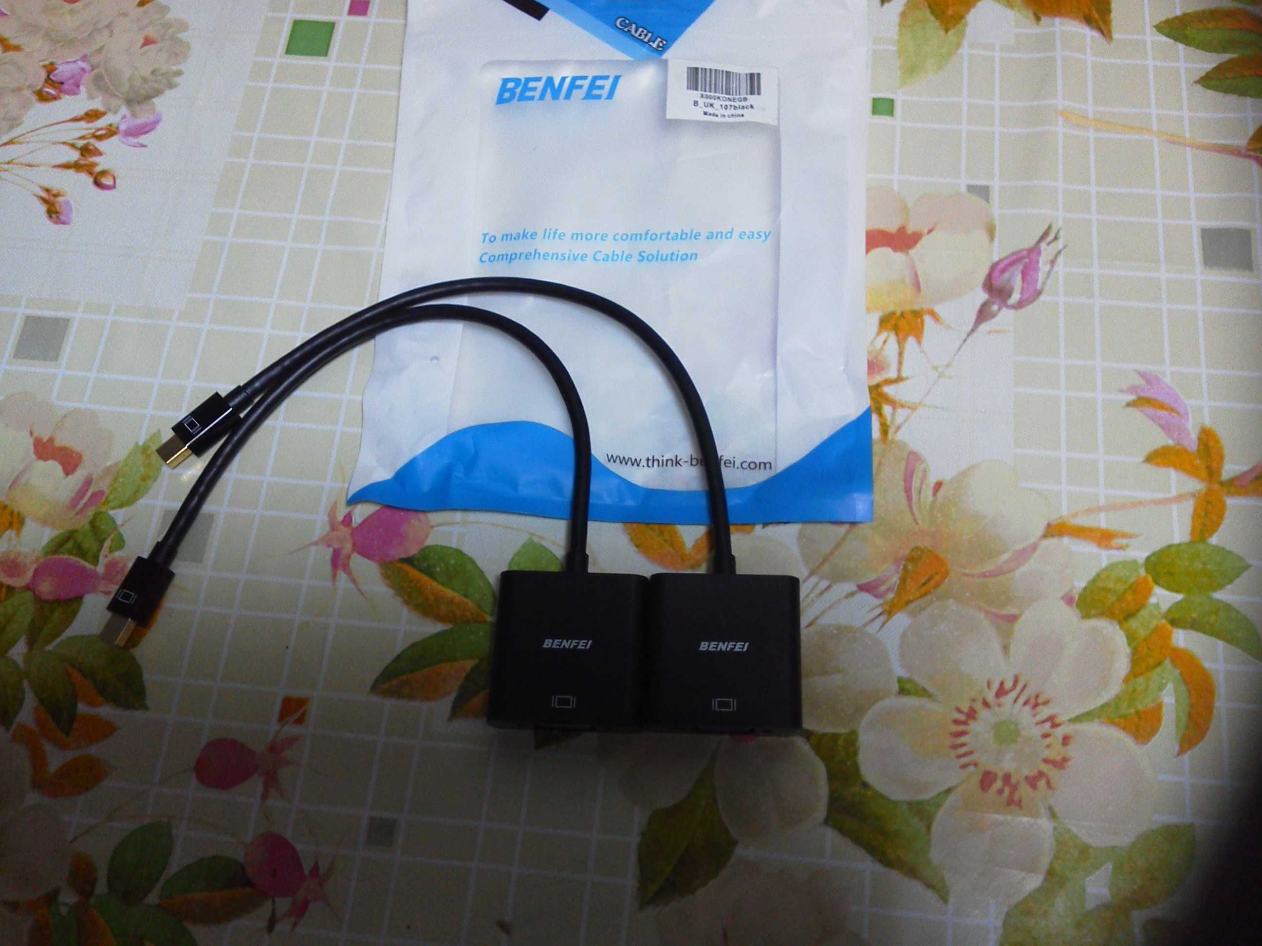 Convertor VGA/HDMI .Adaptor mini port/VGA.Inc universal bat tip buton.