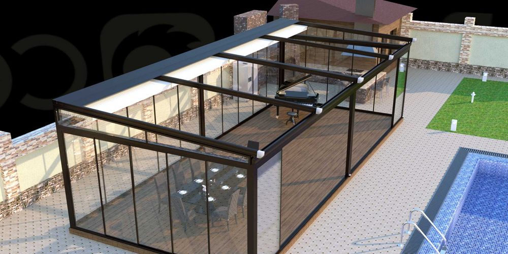 Автоматическая пергола навес