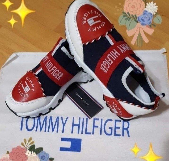 Adidasi Tommy Hilfiger new model, saculet, etichetă
