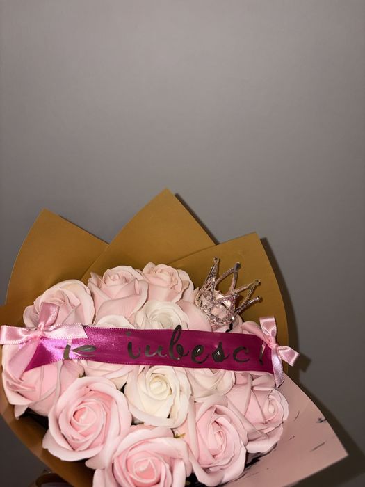 Buchet flori de sapun