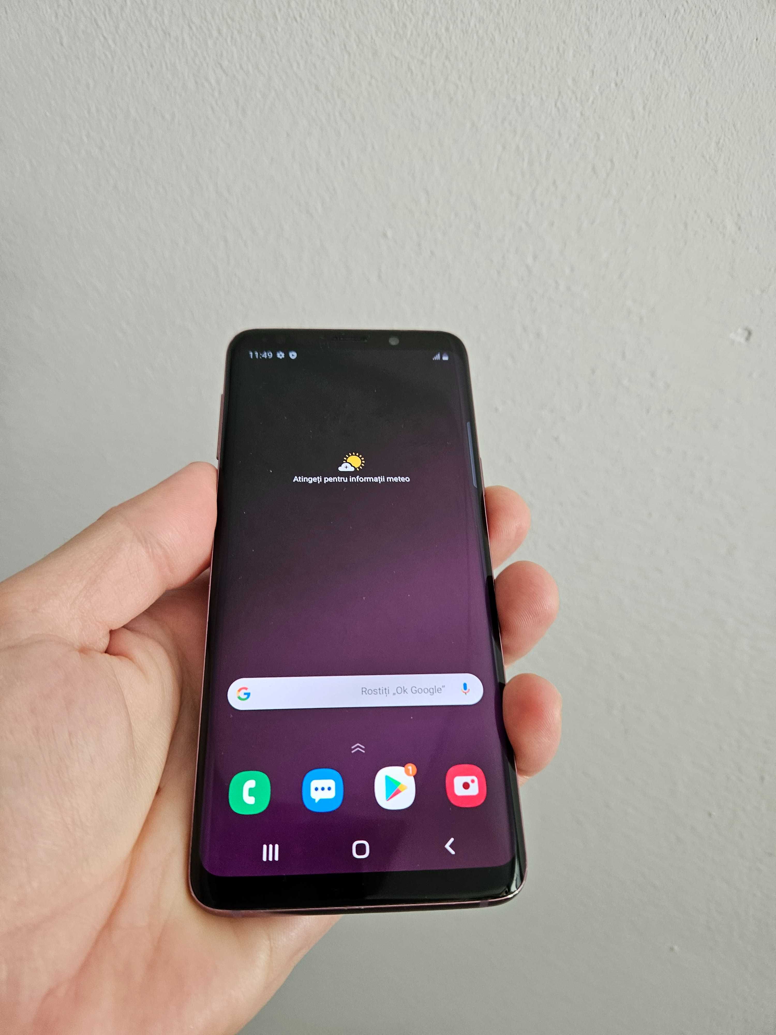 Samsung Galaxy S9, 129 GB, impecabil, Garantie.