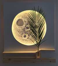 Tablou "Luna plina" luminat