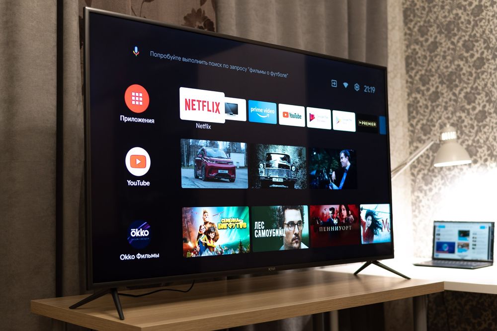 Телевизор KIWI. 55".