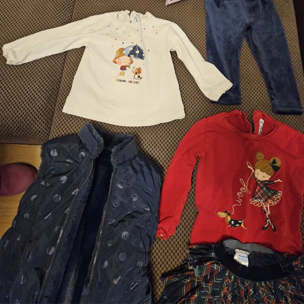 Детски дрехи за момиче Guess и Mayoral 18 м. - 86 см.