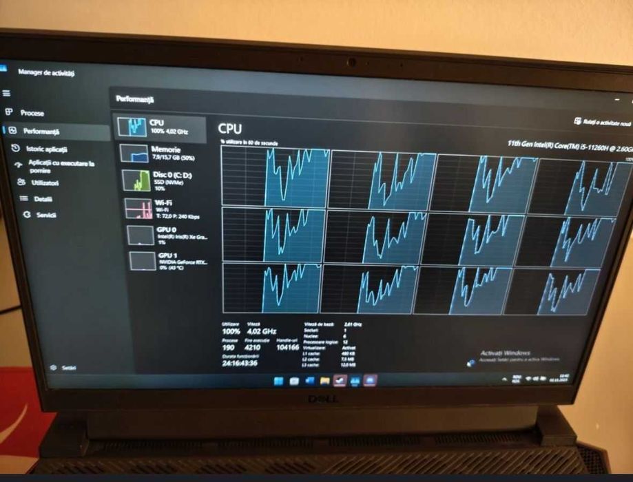 Laptop Gaming Dell G15