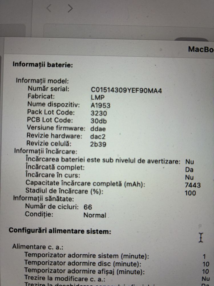 MacBook Pro 15,4 "