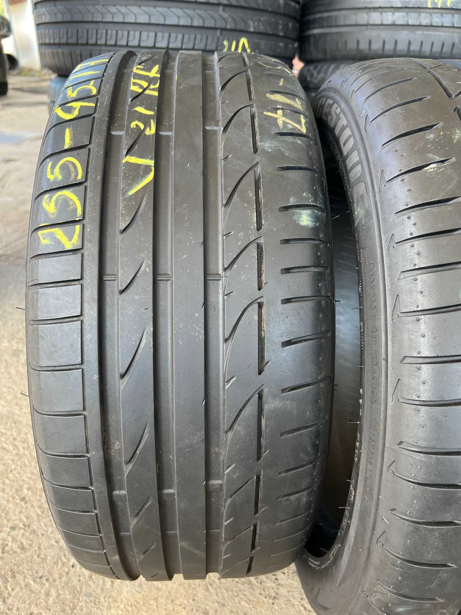 2 Anvelope Vara 255/45/17 Bridgestone 2021