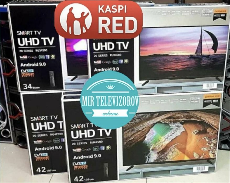 109см телевизор Смарт YouTube, Usb, Hdmi, Wi-Fi