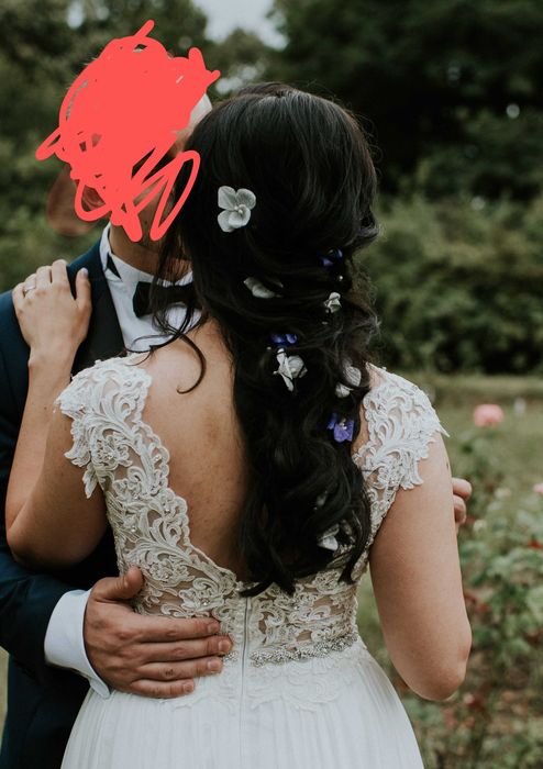 Rochie de mireasa White Lady marime 42 Matase naturala