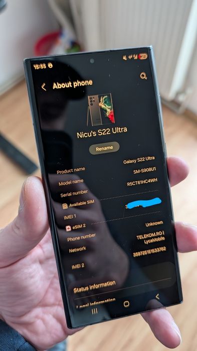 Samsung Galaxy S22 Ultra - vânzare urgenta