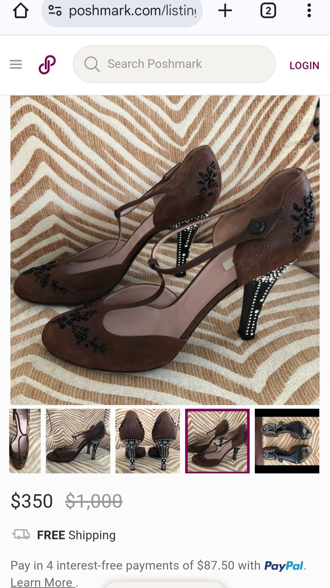 Pantofi Prada autentici