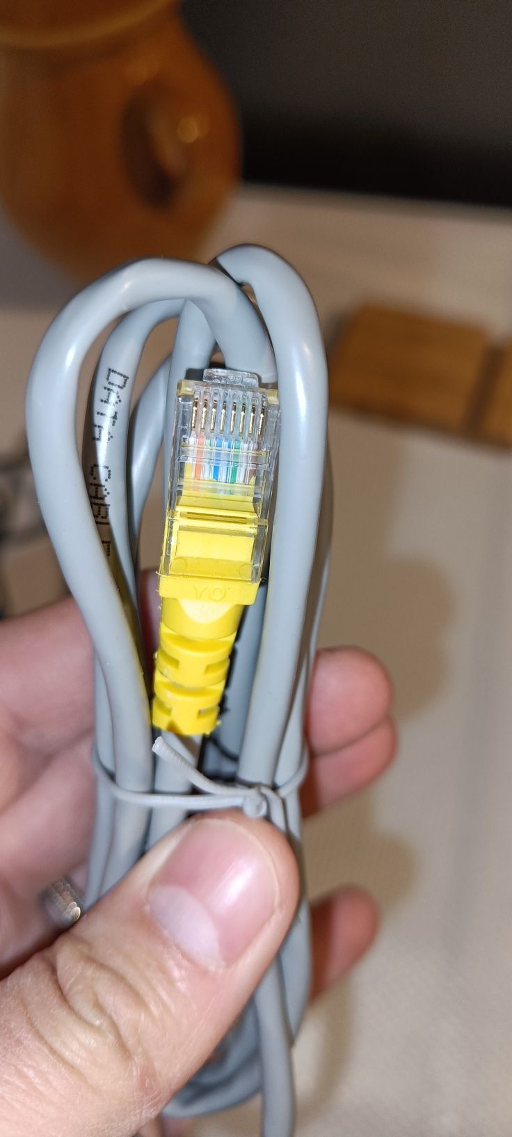 Cablu UTP Retea, Gri, Ethernet 1.5 m lungime