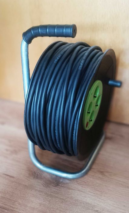 PRELUNGITOR ELECTRIC CU TAMBUR 50 M  cupru  profesional  Produs Franta