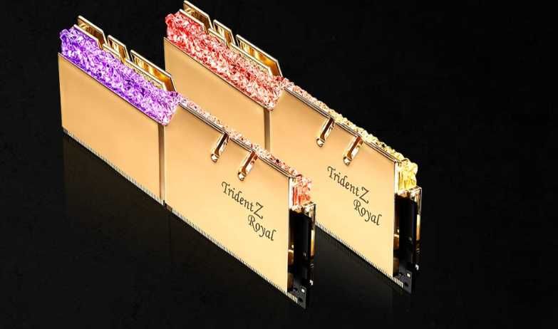 Рам памет G.SKILL Trident Z Royal Gold 16GB (2x8GB) DDR4 3600MHz