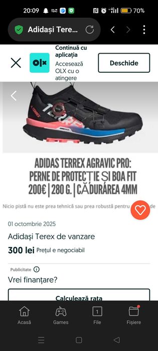 Adidas terex de vanzare