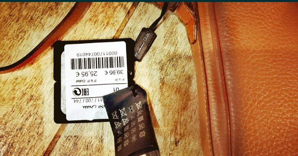 Geantă husă de piele pentru telefon Massimo Dutti nouă cu etichetă