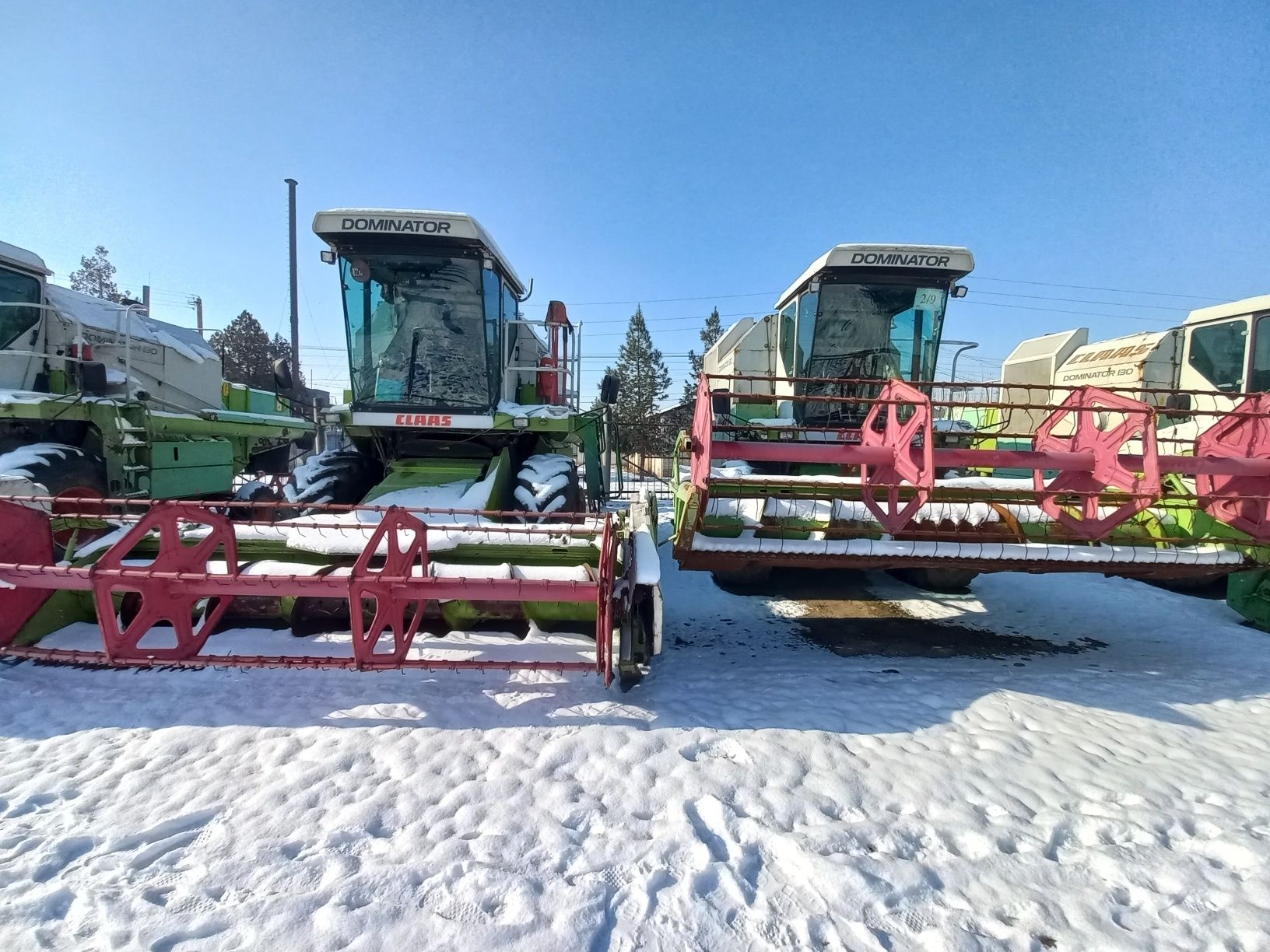 Claas daminato'r 130 sotladi