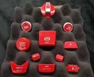 Butoane Rosi Buton Start Volan Parcare BMW F01 F06 F07 F10 F11 F12 F13