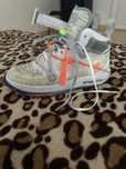 Nike Air Force 1 Mid Off White Clear White